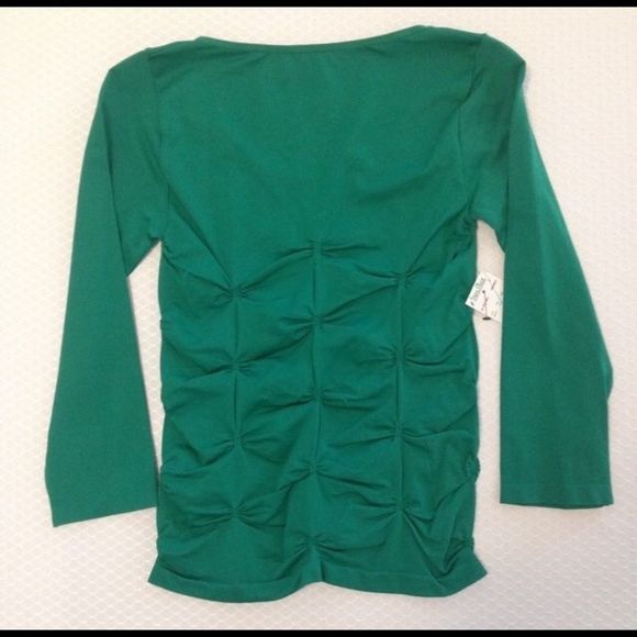 NWT P. Luca Milano Textured Top Size S/M - Picture 2 of 4